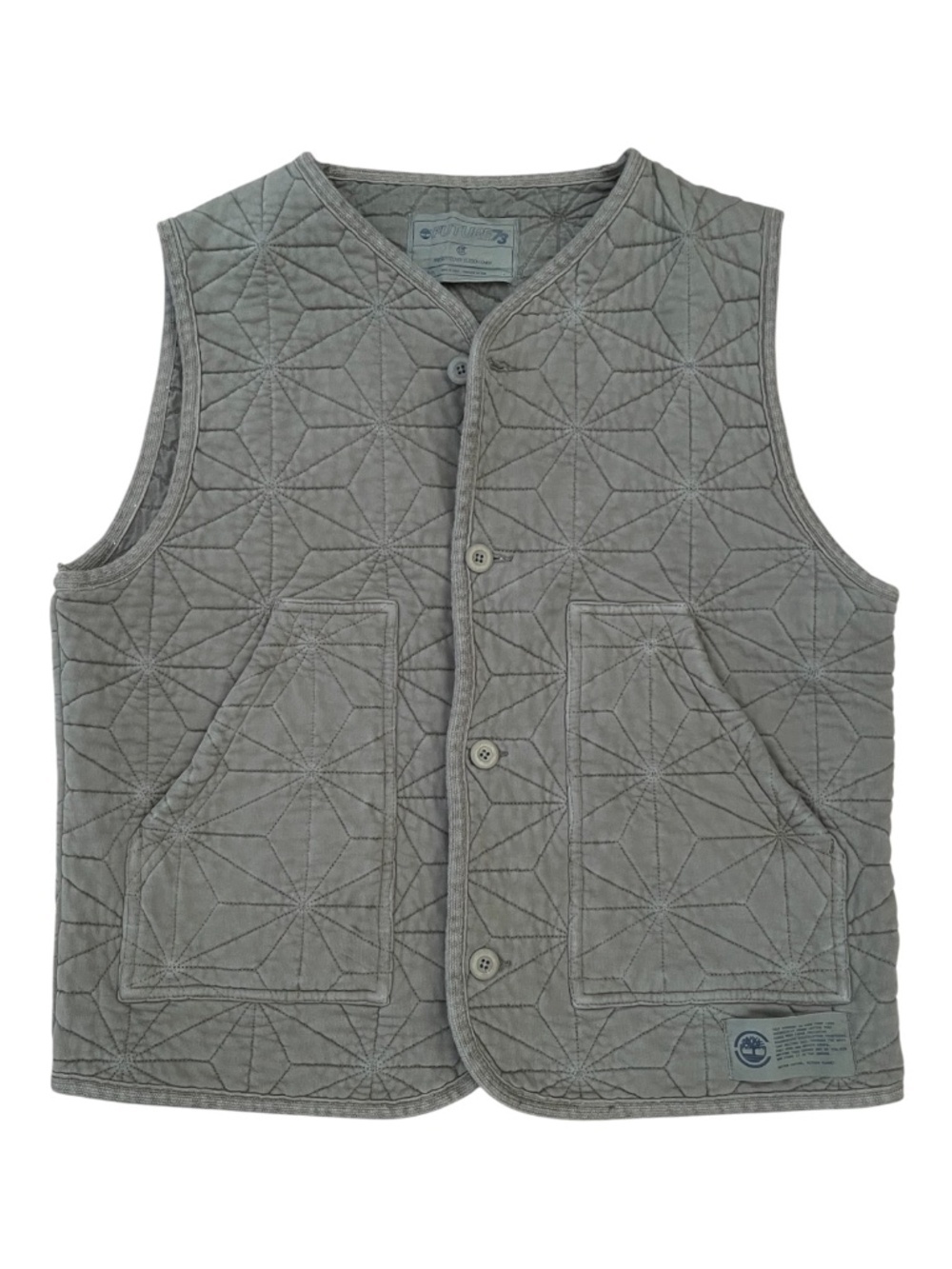 Timberland FUTURE73 x Edison Chen Quilted Vest NWOT